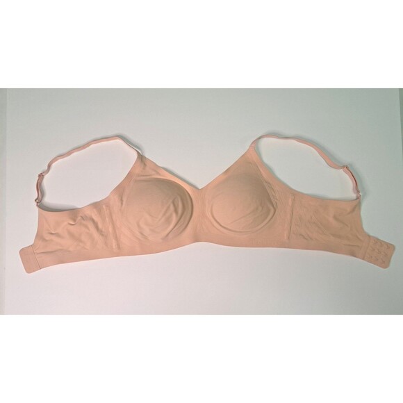 Honeylove Silouhette Wireless T-Shirt Bra Tan S Adjustable Straps Back Closure - Picture 5 of 6